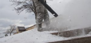 Yes, You can Use a Leaf Blower in Snow