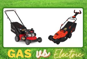 Electric Vs Gas Mower Comparison