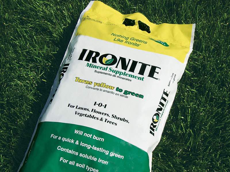 Ironite Benefits for the lawn