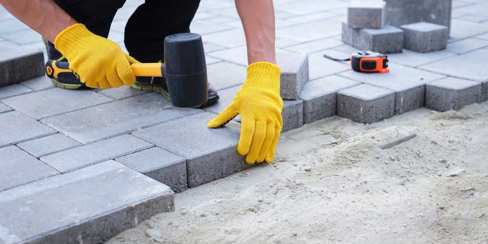 Pavers can fix muddy yard