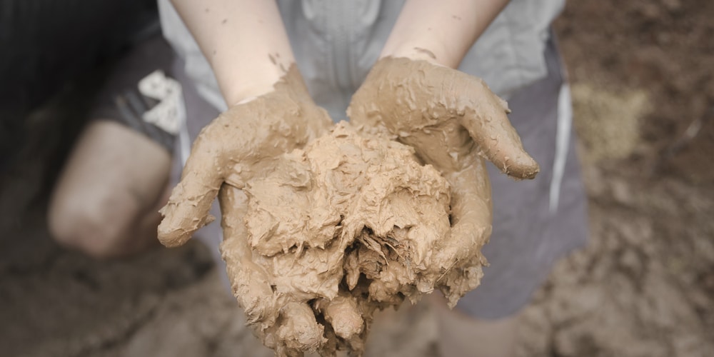 Mixing Clay Pebbles With Soil