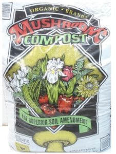 mushroom compost tomatoes
