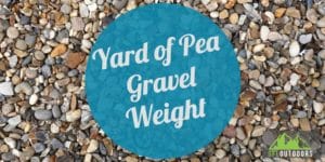 Yard of Pea Gravel Weight