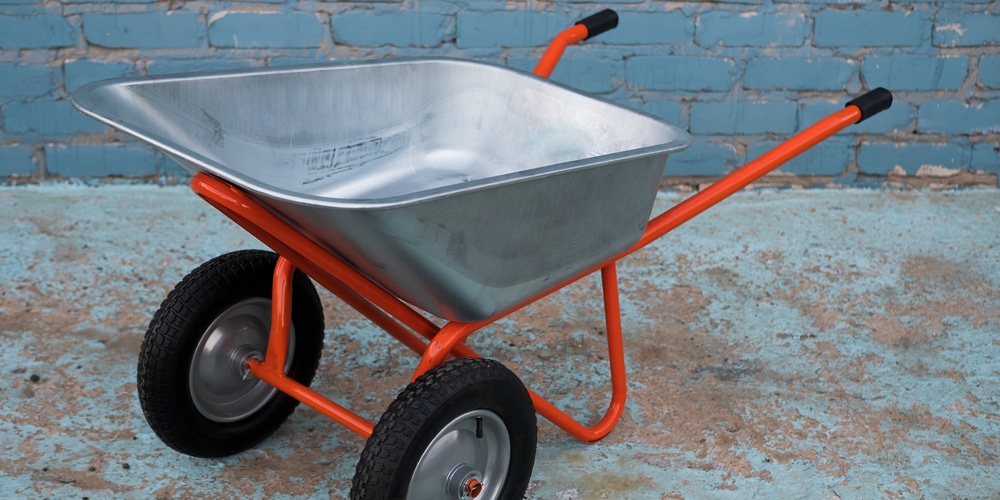 Two wheeled wheelbarrow vs one wheeled wheelbarrow