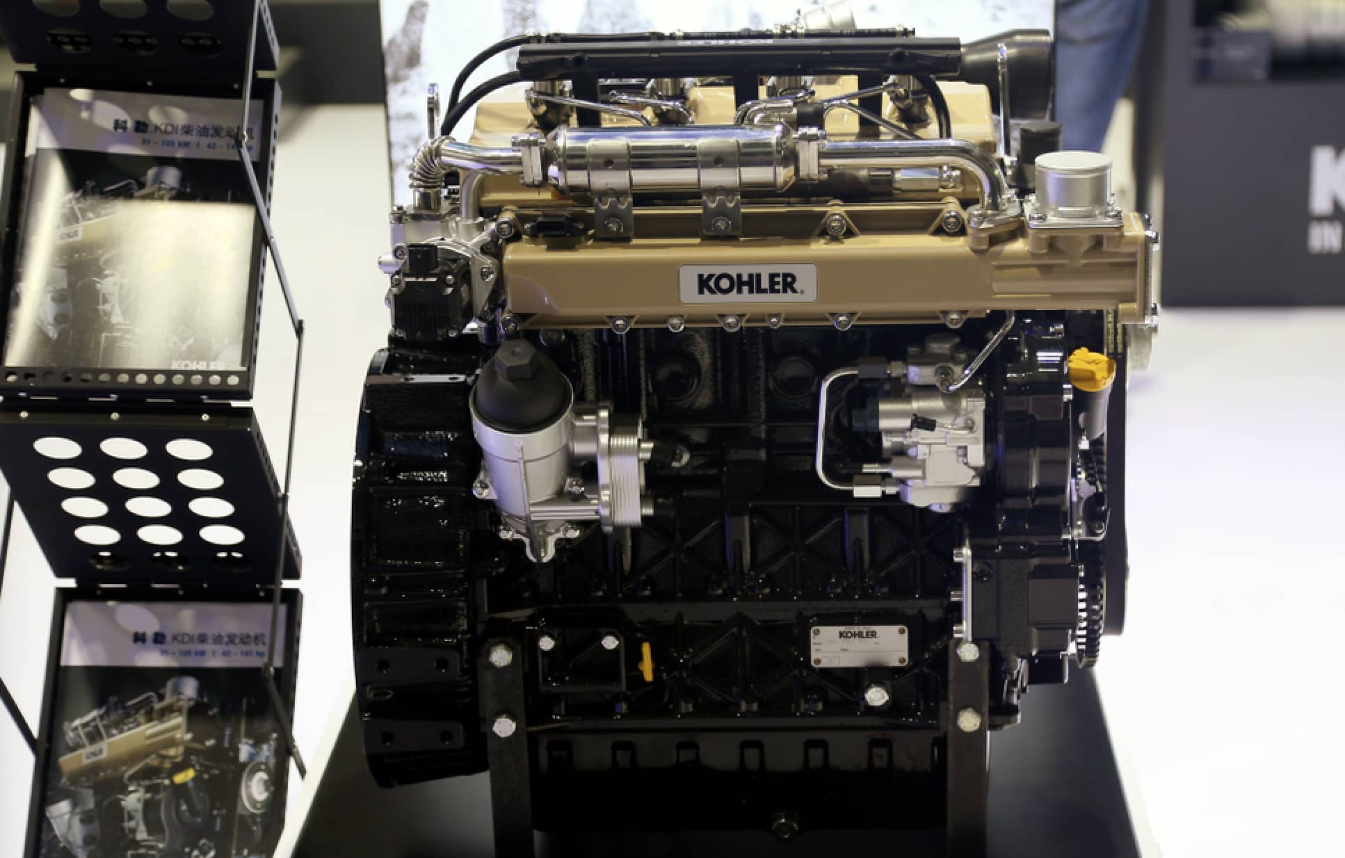 How to deal with white smoke from a kohler engine