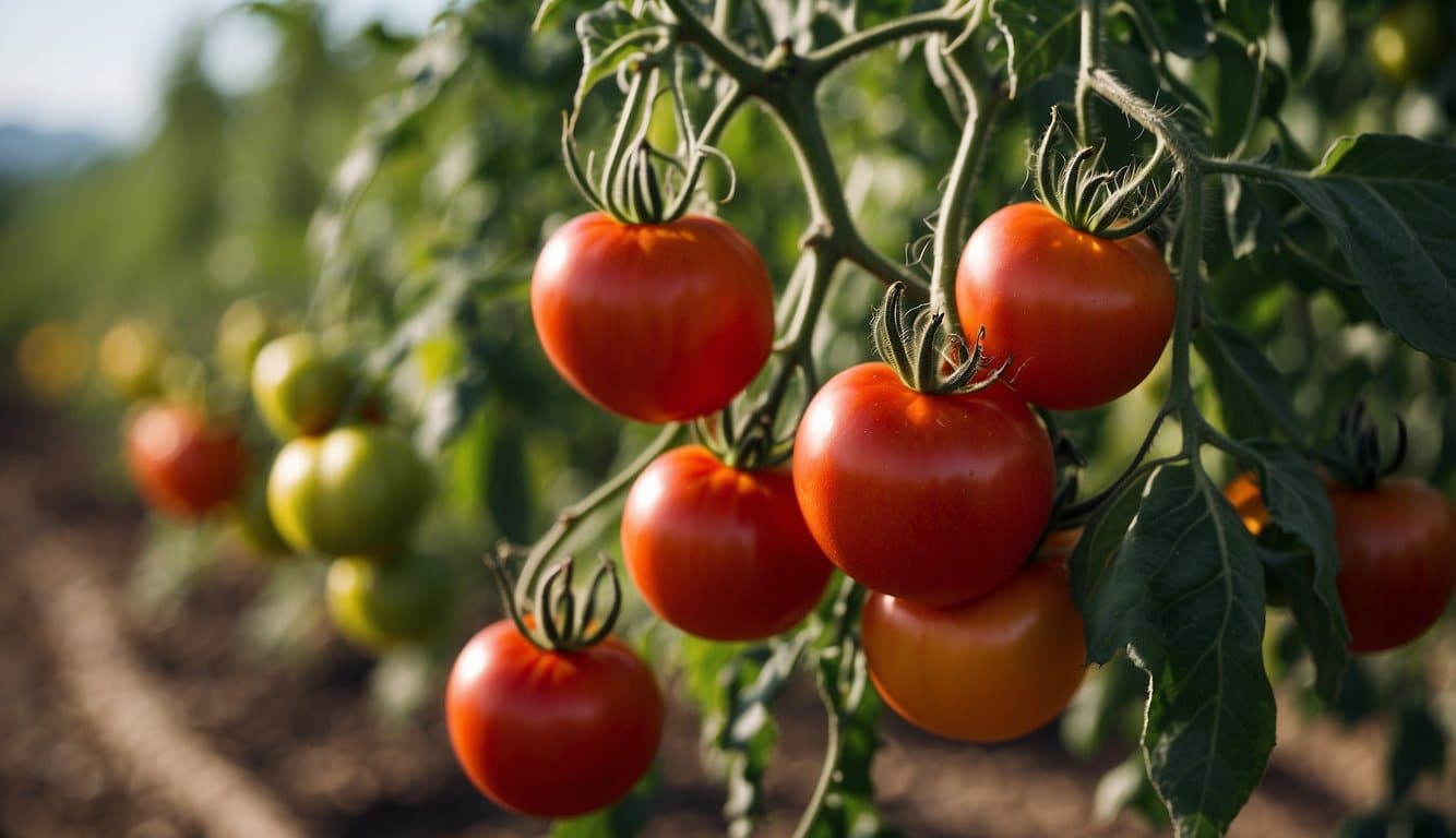 Tomatoes thrive in Colorado's varying climate zones. Illustrate the changing seasons impacting the ideal time for planting tomatoes
