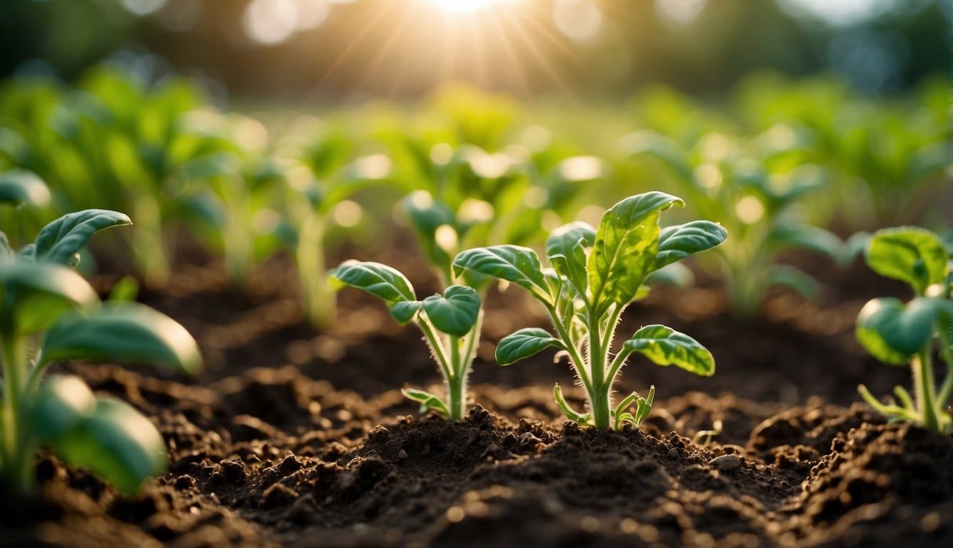 Sunshine filters through the lush green leaves of tomato plants, as the warm Louisiana soil is carefully tilled and seedlings are lovingly placed into the earth